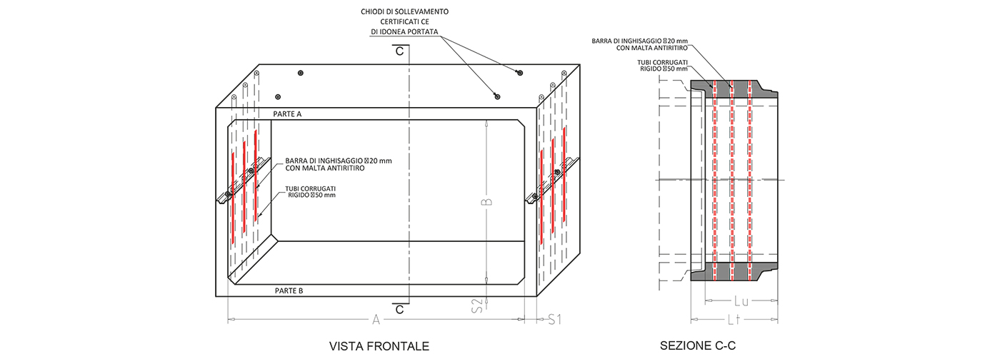 disegni scatolare di grandi dimensioni 